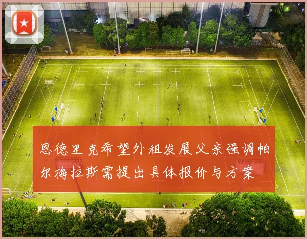 恩德里克希望外租发展父亲强调帕尔梅拉斯需提出具体报价与方案