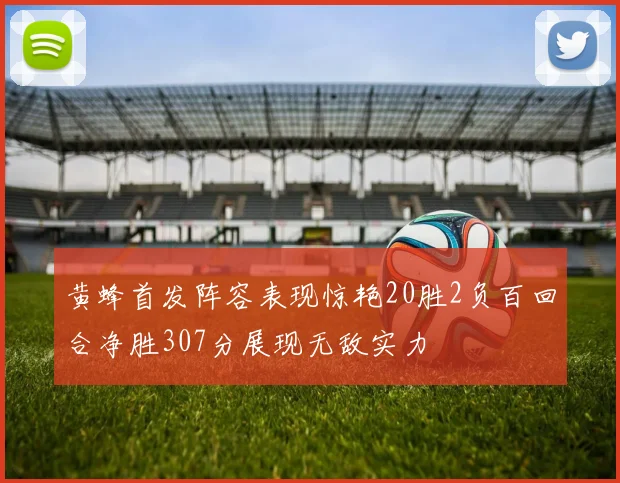 黄蜂首发阵容表现惊艳20胜2负百回合净胜307分展现无敌实力